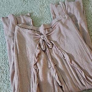 Women's Pink Flare Pants